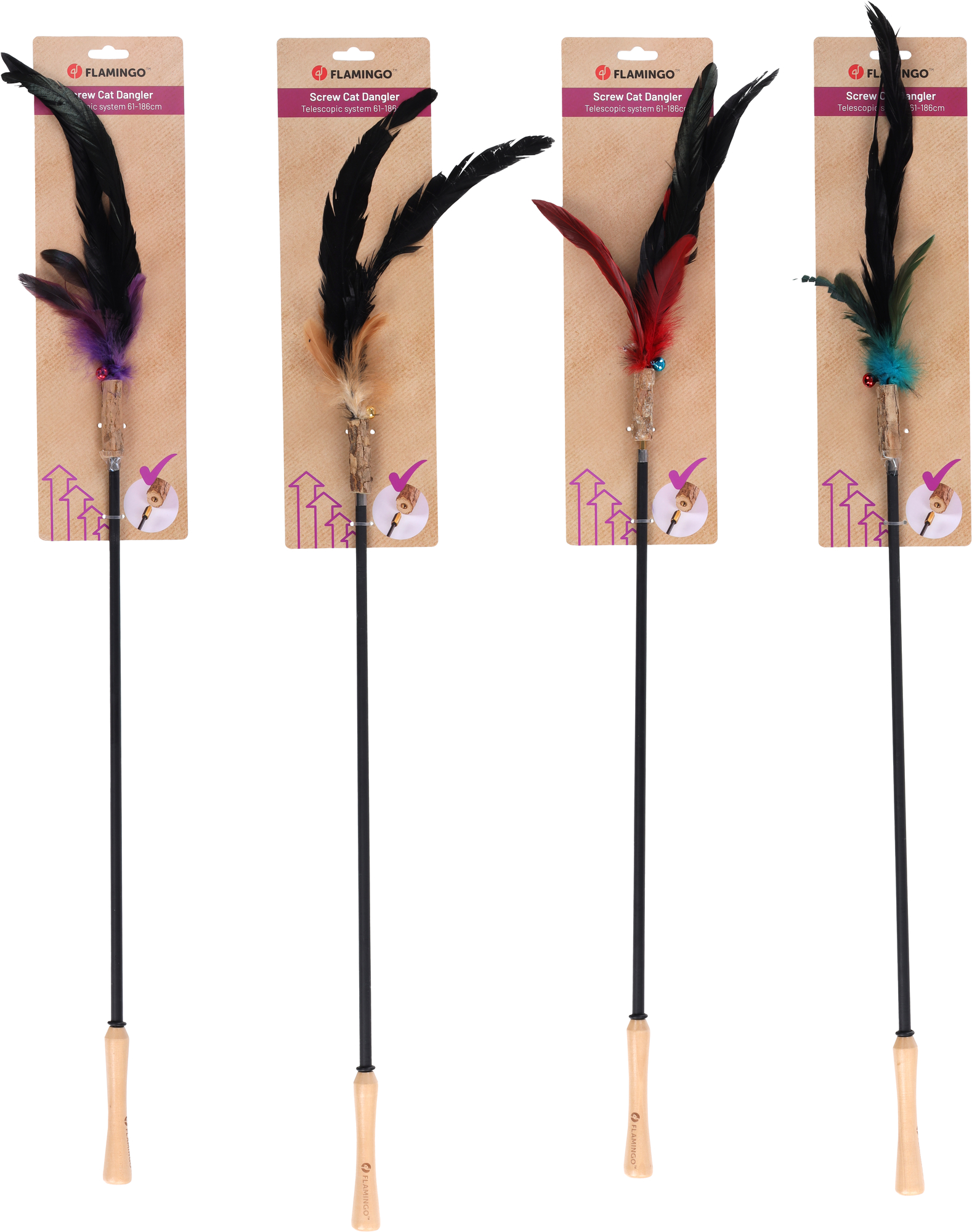 Flamingo Toy Marit Dangler Multiple colours