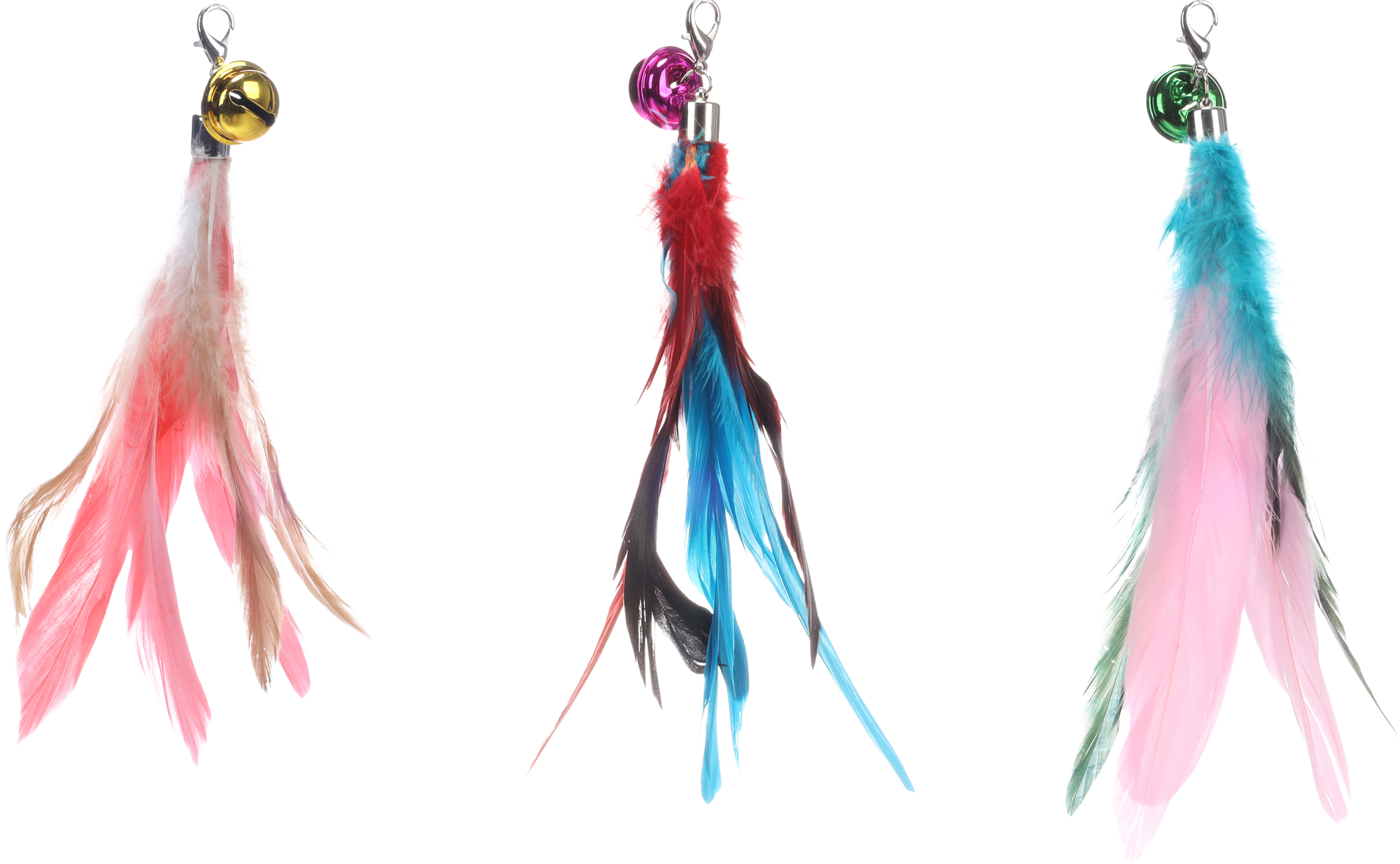 Flamingo Toy Maud Feather for dangler Multiple colours