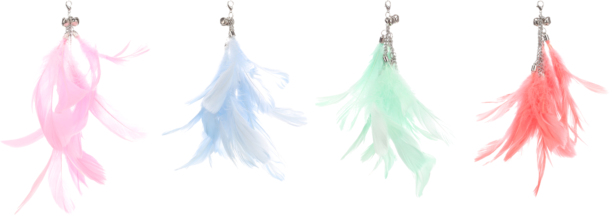 Flamingo Toy Sjuul Feather for dangler Multiple colours