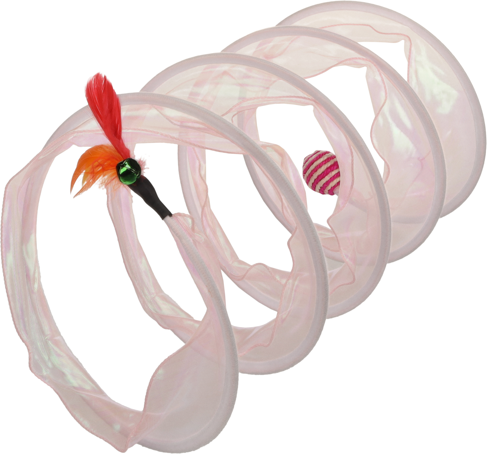 Flamingo Toy Kennedy Tunnel with ball Pink