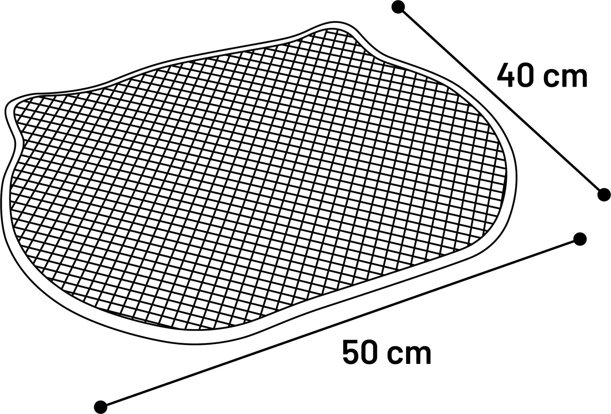 Flamingo Cat litter tray mat Matz Beige