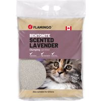 Flamingo Cat litter Bentonite with lavender scent Fine grains Clumping