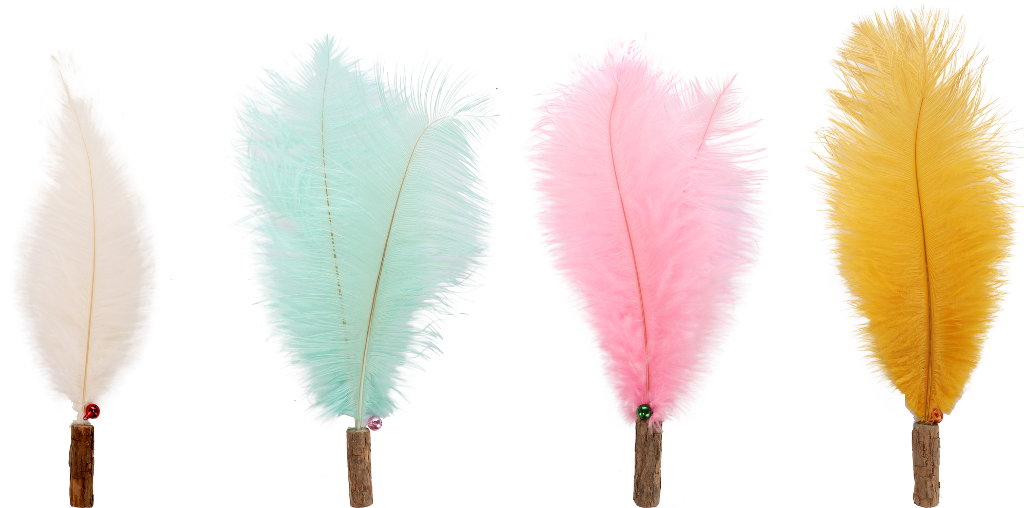 Flamingo Giocattolo Plumu Piuma per canna da pesca Colori multipli