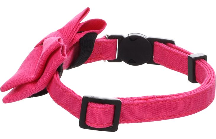 Flamingo Halsband met strik Lomi Fuchsia