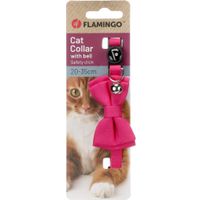 Flamingo Halsband met strik Lomi Fuchsia
