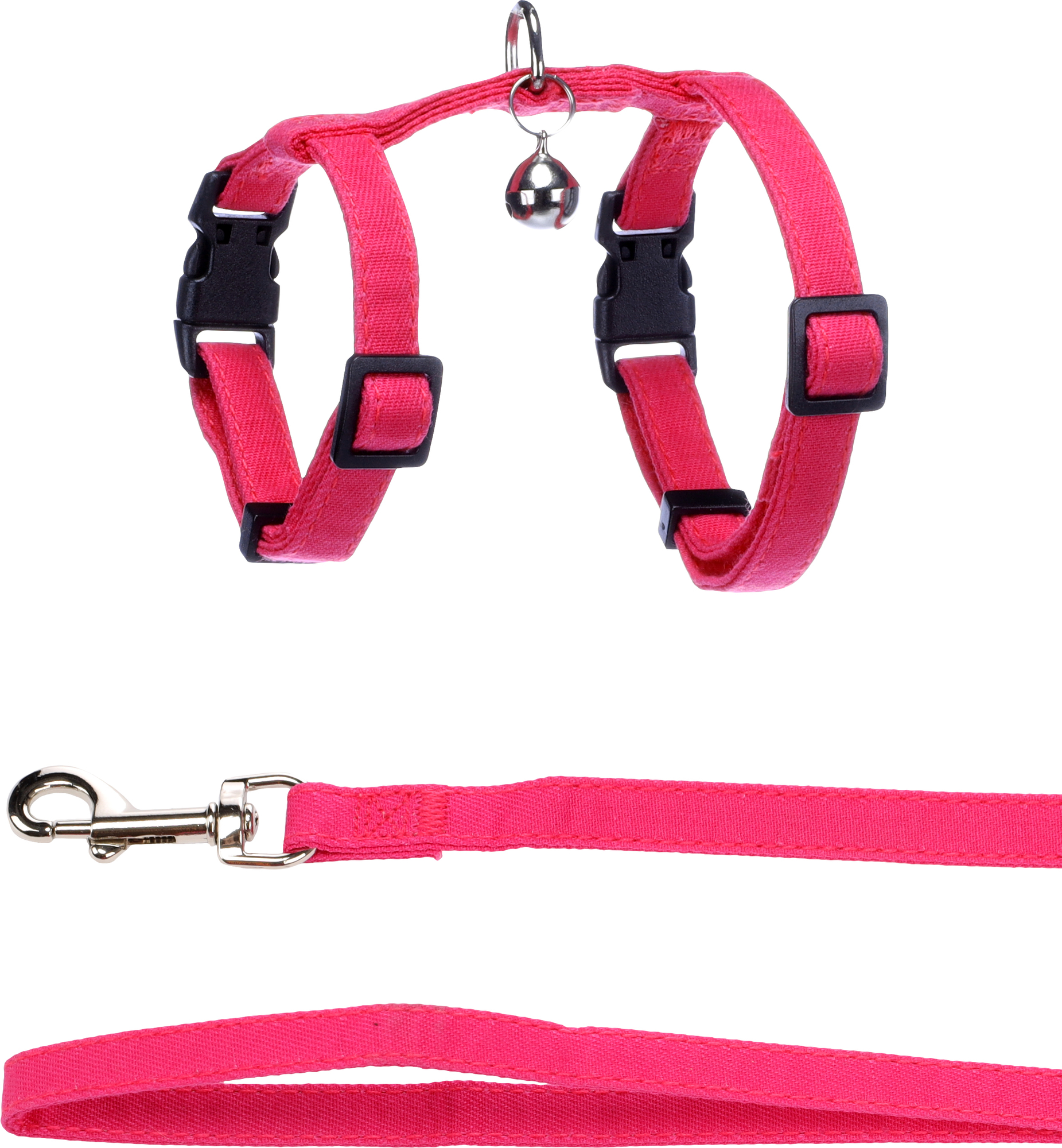 Flamingo Harness with leash Kitten Lomi Fuchsia