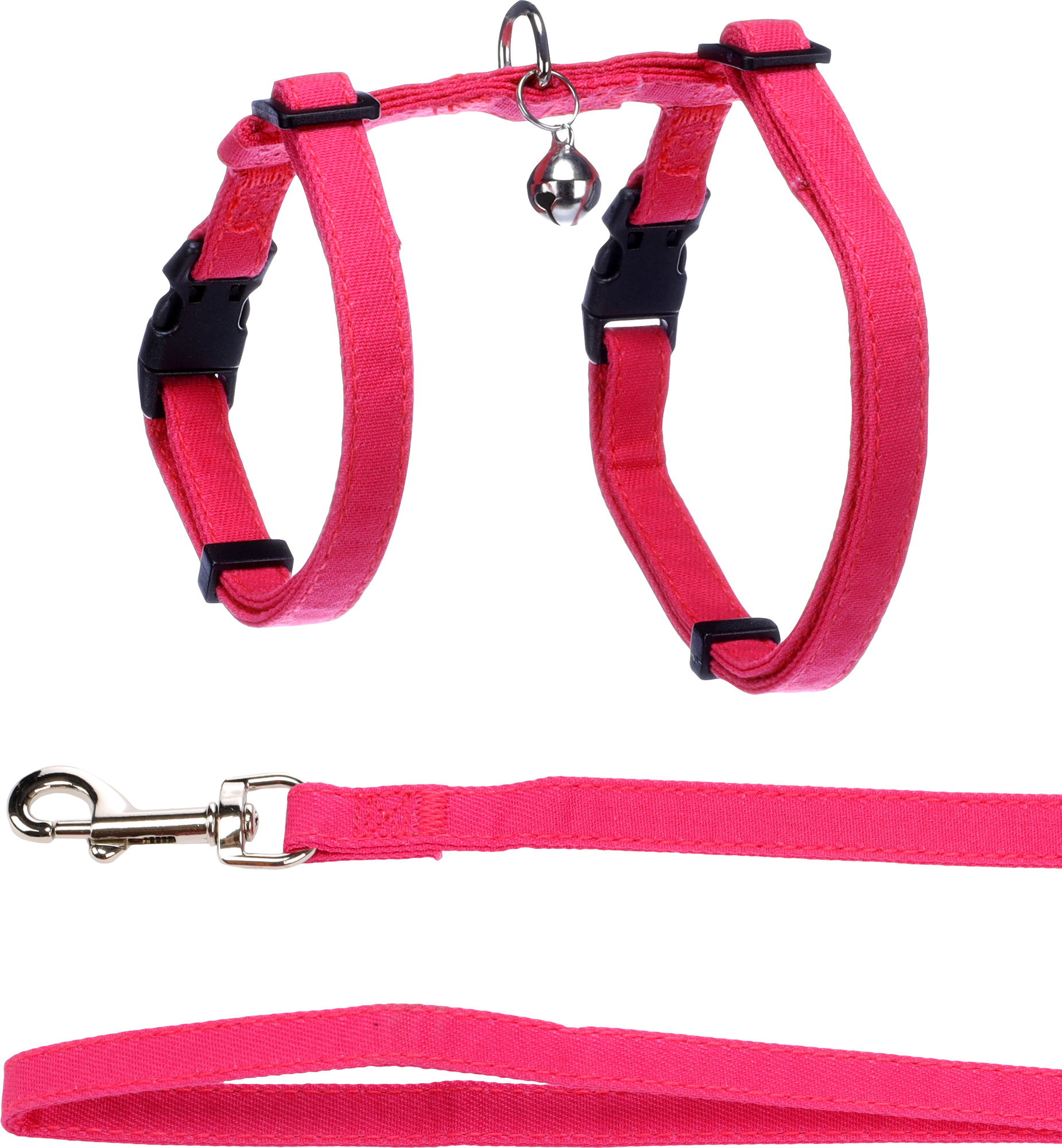 Flamingo Harness with leash Lomi Fuchsia