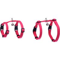 Flamingo Harnas met looplijn Lomi Fuchsia
