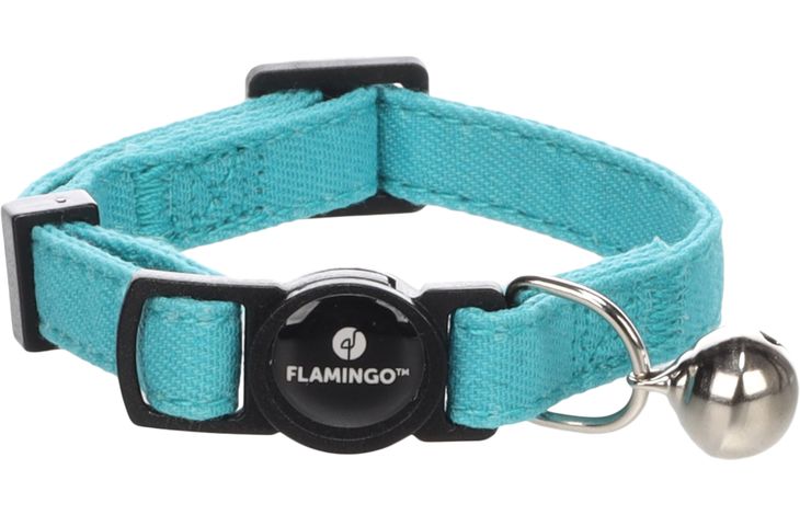 Flamingo Halsband voor kittens Lomi Lichtblauw