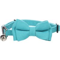Flamingo Halsband met strik Lomi Lichtblauw