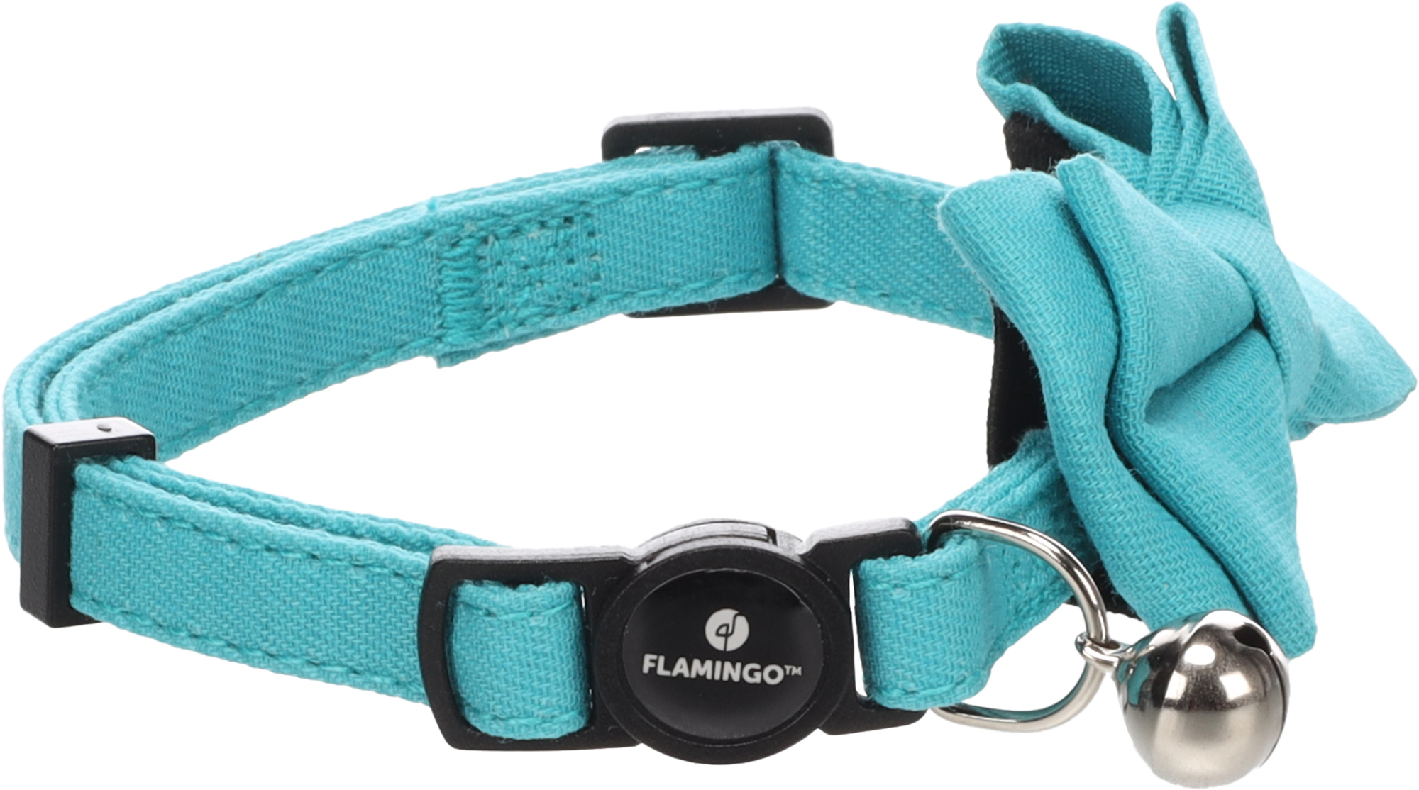 Flamingo Collare con fiocco Lomi Azzurro chiaro