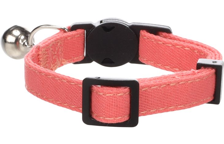 Flamingo Halsband voor kittens Lomi Zalmroze