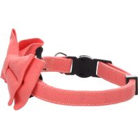 Flamingo Halsband met strik Lomi Zalmroze