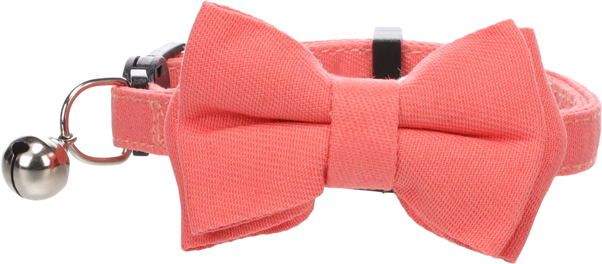 Flamingo Collar with bow tie Lomi Salmon pink
