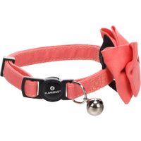 Flamingo Halsband met strik Lomi Zalmroze