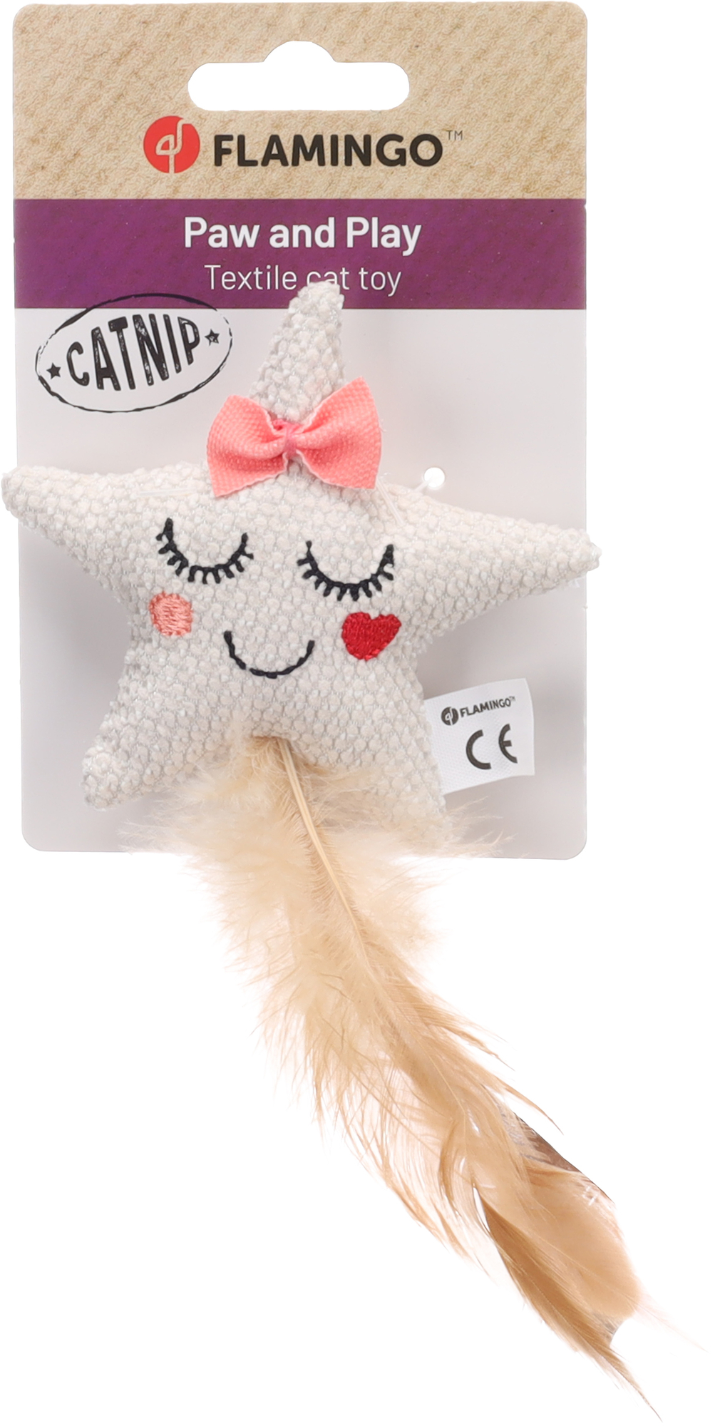 Flamingo Toy Lovu Star Beige