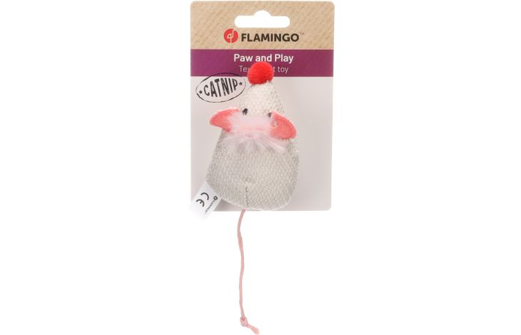 Flamingo Toy Lovu Mouse Beige