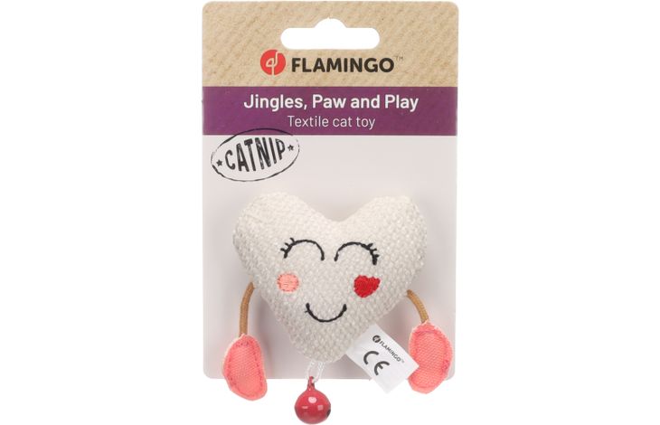 Flamingo Toy Lovu Heart Beige