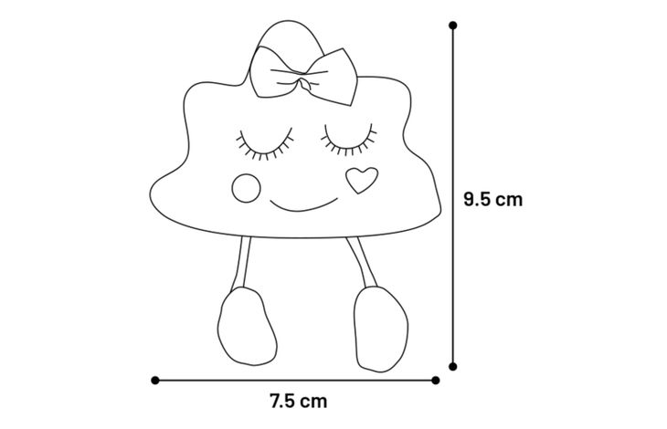 Flamingo Toy Lovu Face Beige