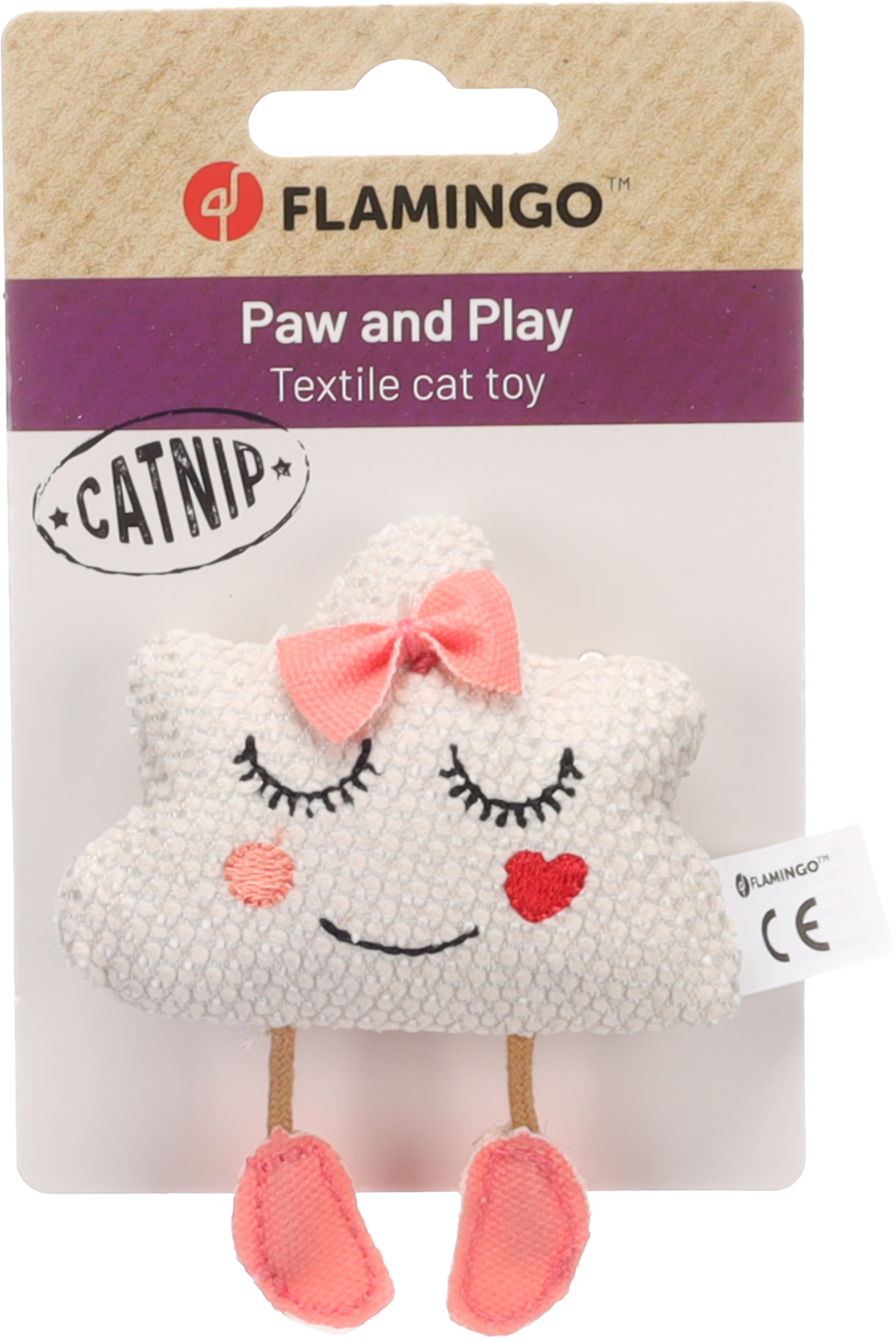 Flamingo Toy Lovu Face Beige