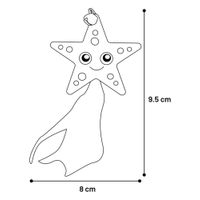 Flamingo Spielzeug Strellow Stern Gelb