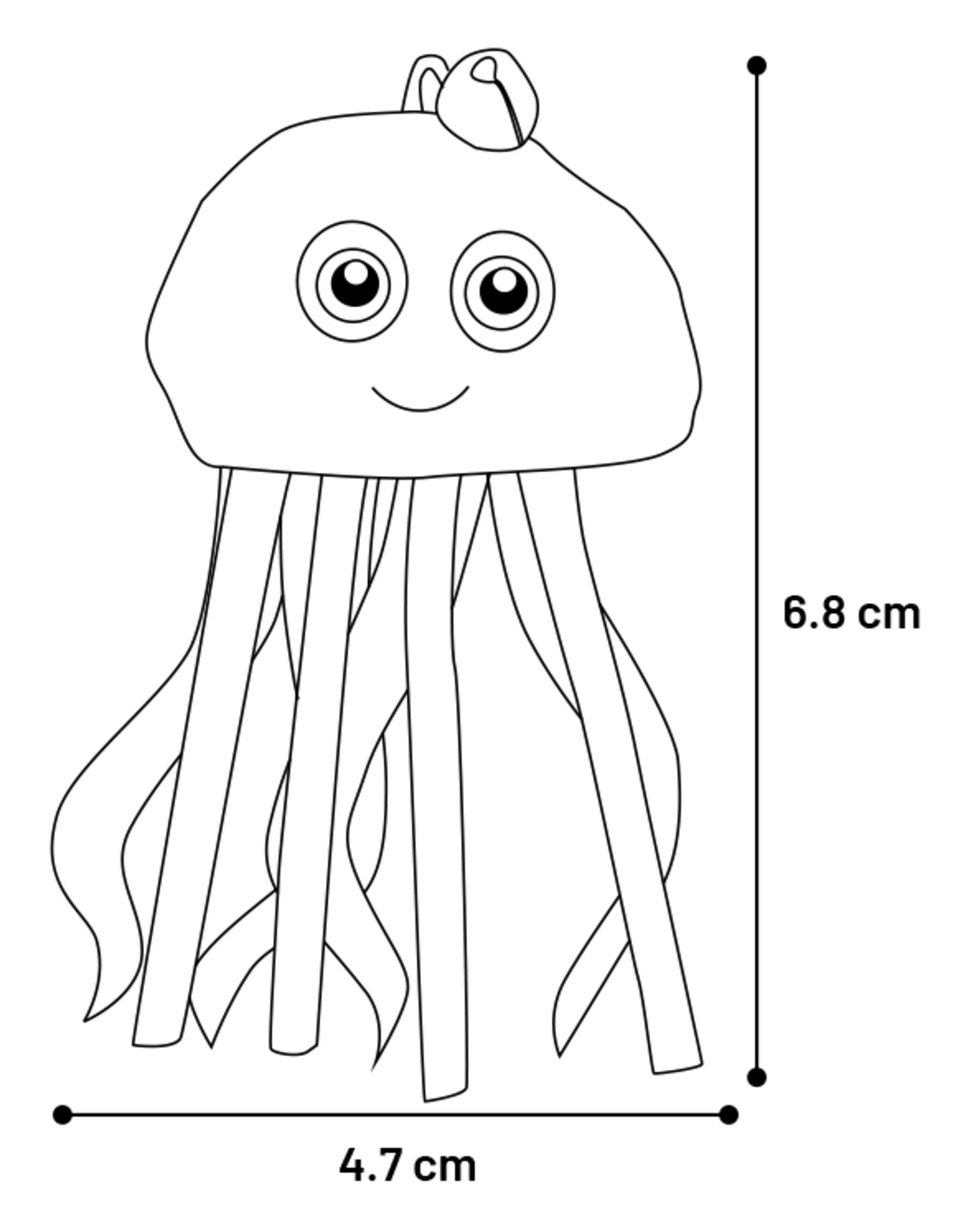 Flamingo Toy Strellow Octopus Yellow