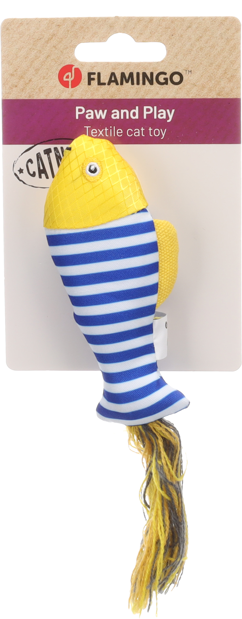 Flamingo Spielzeug Strellow Fisch Gelb