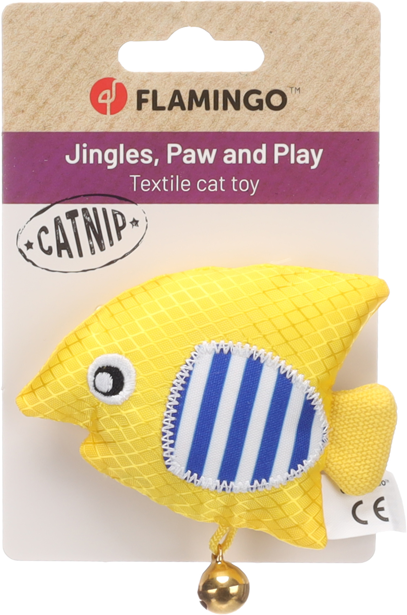 Flamingo Toy Strellow Fish Yellow