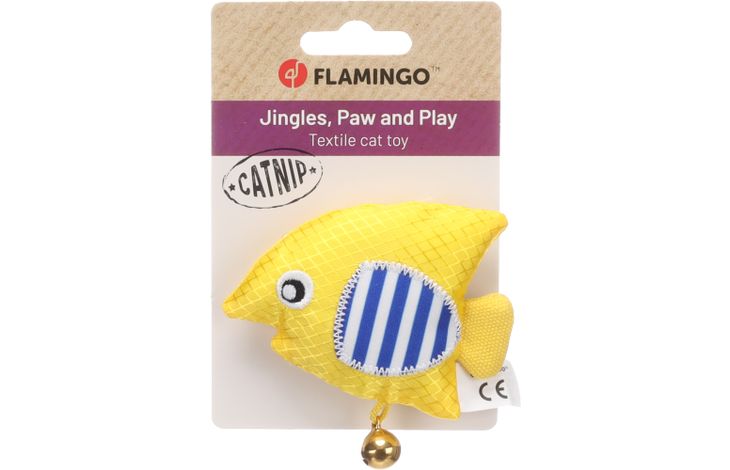 Flamingo Toy Strellow Fish Yellow