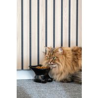 Flamingo Eet- en drinkpot Doby Zwart