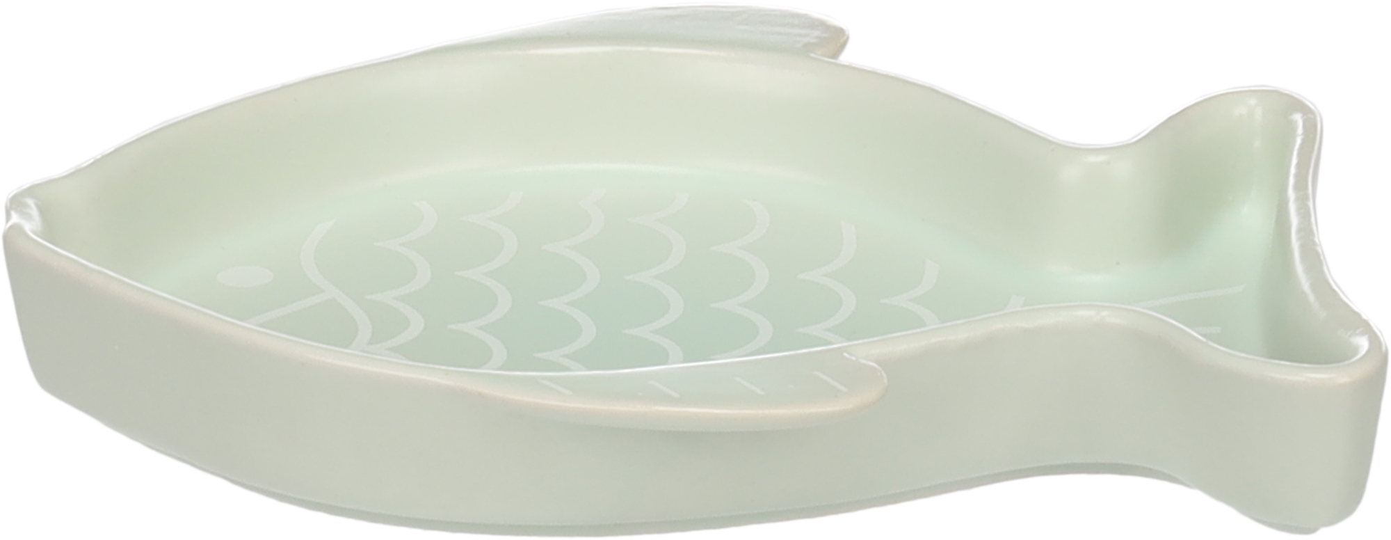 Flamingo Feeding and drinking bowl Fishie Green