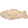 Gamelle pour la nourriture et l'eau Fishie Beige