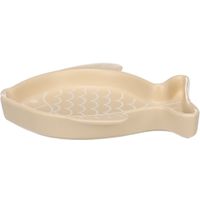 Flamingo Gamelle pour la nourriture et l'eau Fishie Beige