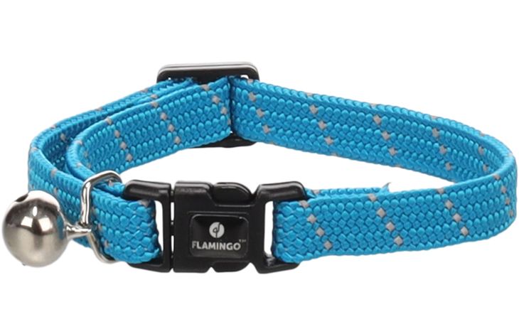 Flamingo Collar Kitten Elza Blue