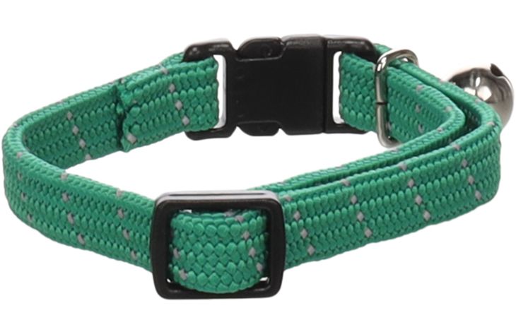 Flamingo Halsband voor kittens Elza Groen