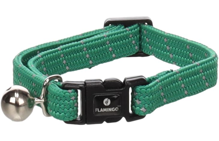 Flamingo Halsband voor kittens Elza Groen