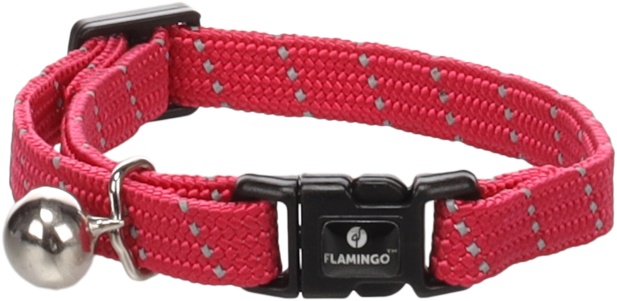 Flamingo Collar Kitten Elza Coral red