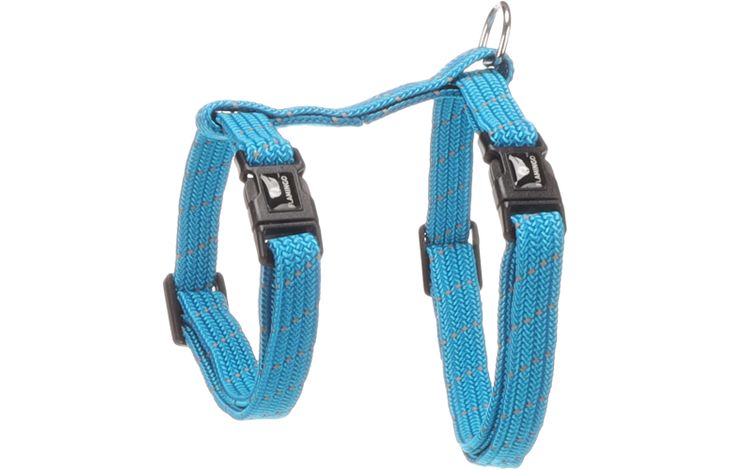 Flamingo Harness with leash Kitten Elza Blue