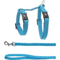 Flamingo Harness with leash Kitten Elza Blue