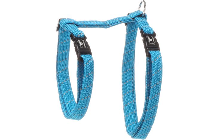 Flamingo Harnais avec laisse Elza Bleu