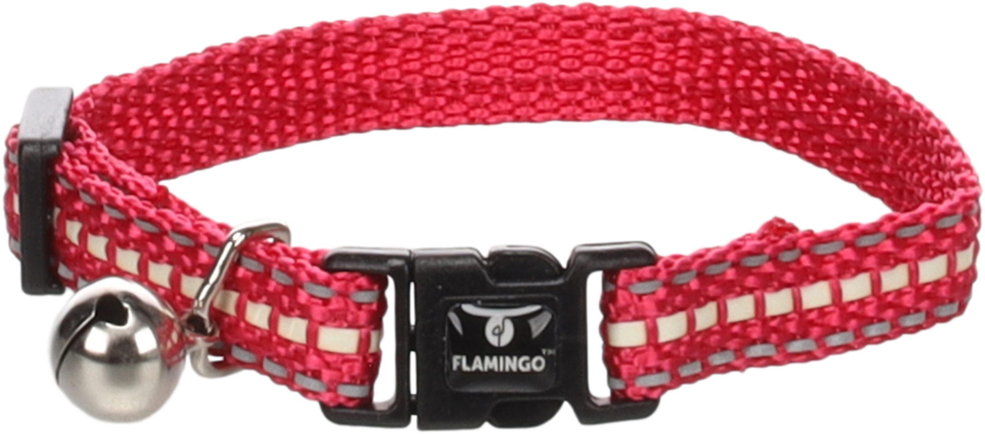 Flamingo Collar Kitten Jinxy Coral red