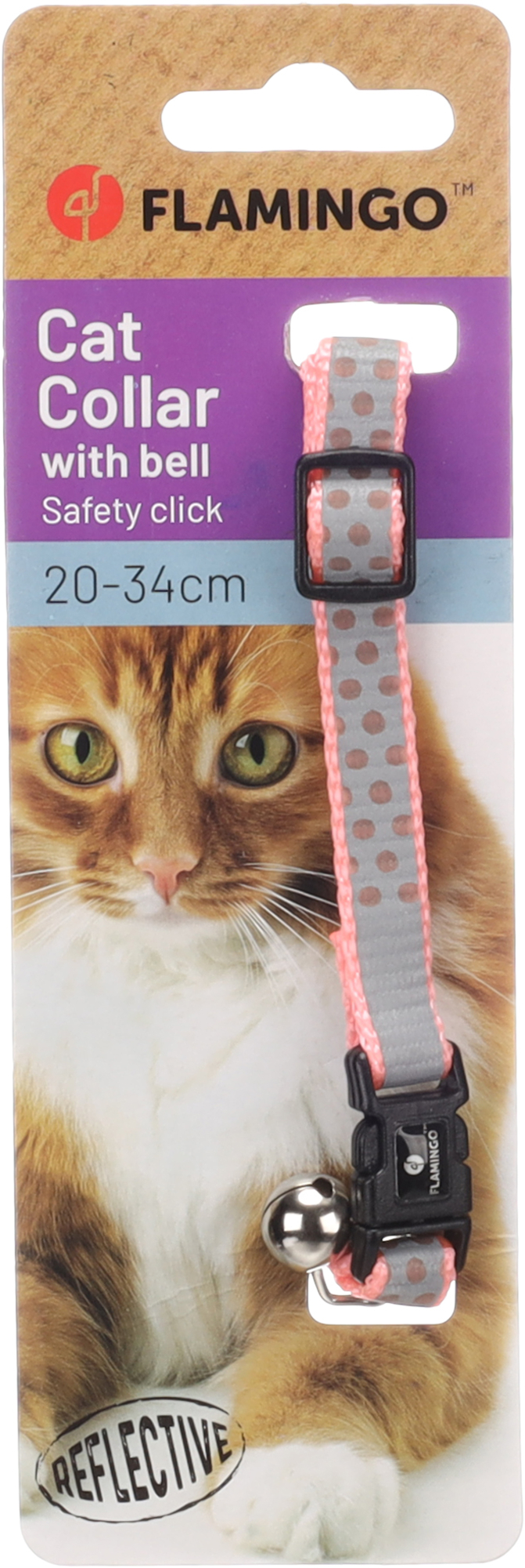 Flamingo Collar Minx Salmon pink