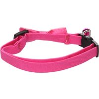 Flamingo Halsband met strik Castor Roze