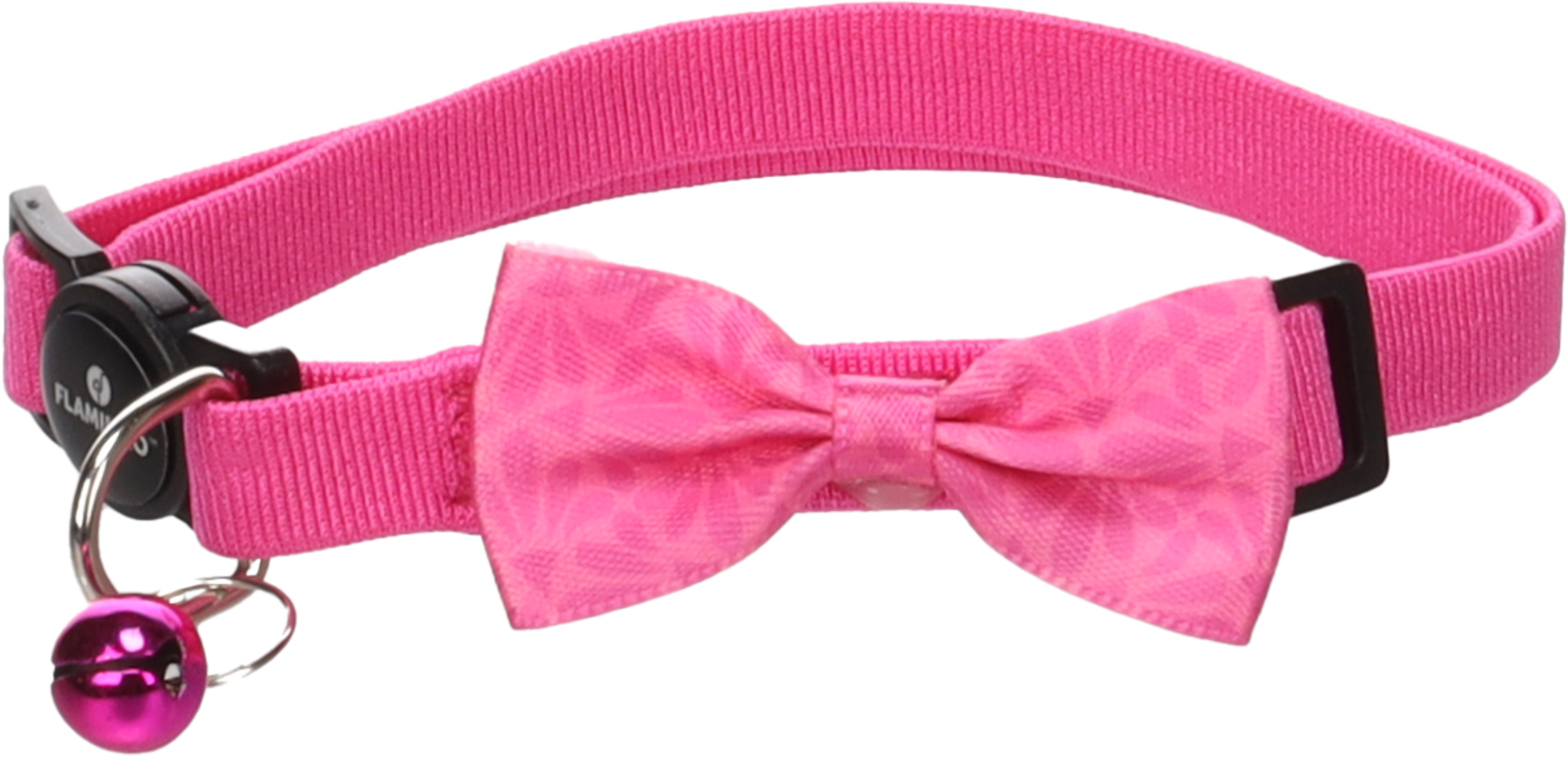 Flamingo Collar with bow tie Castor Pink