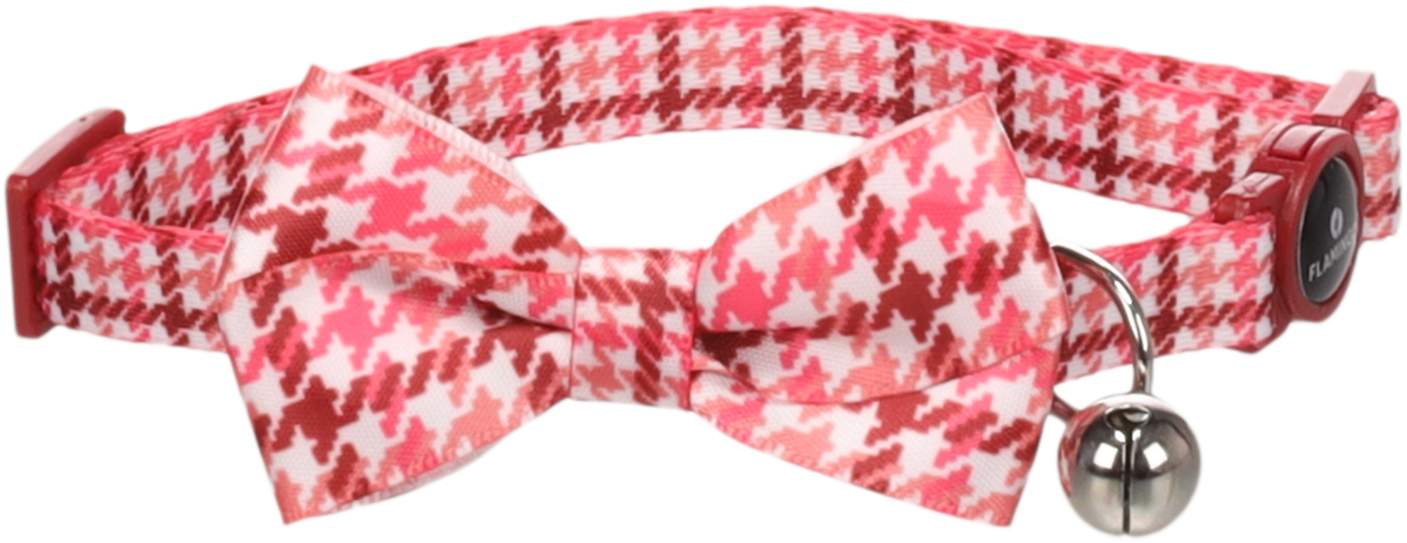 Flamingo Collar with bow tie Ceasar Red