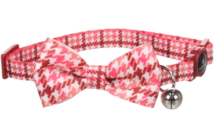 Flamingo Collar with bow tie Ceasar Red