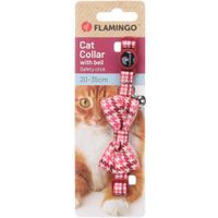 Flamingo Collar with bow tie Ceasar Red