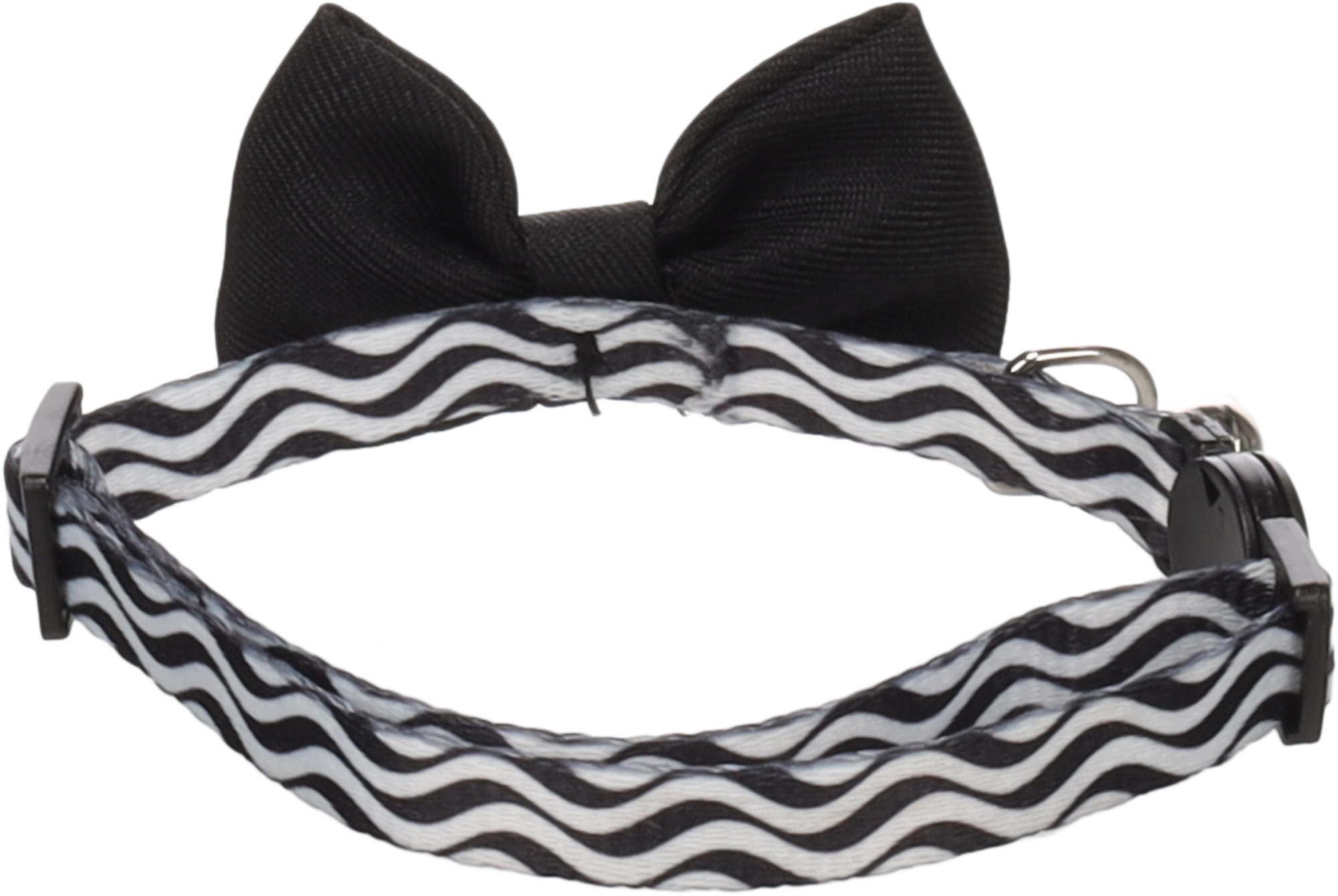 Flamingo Collare con fiocco Kamil Nero