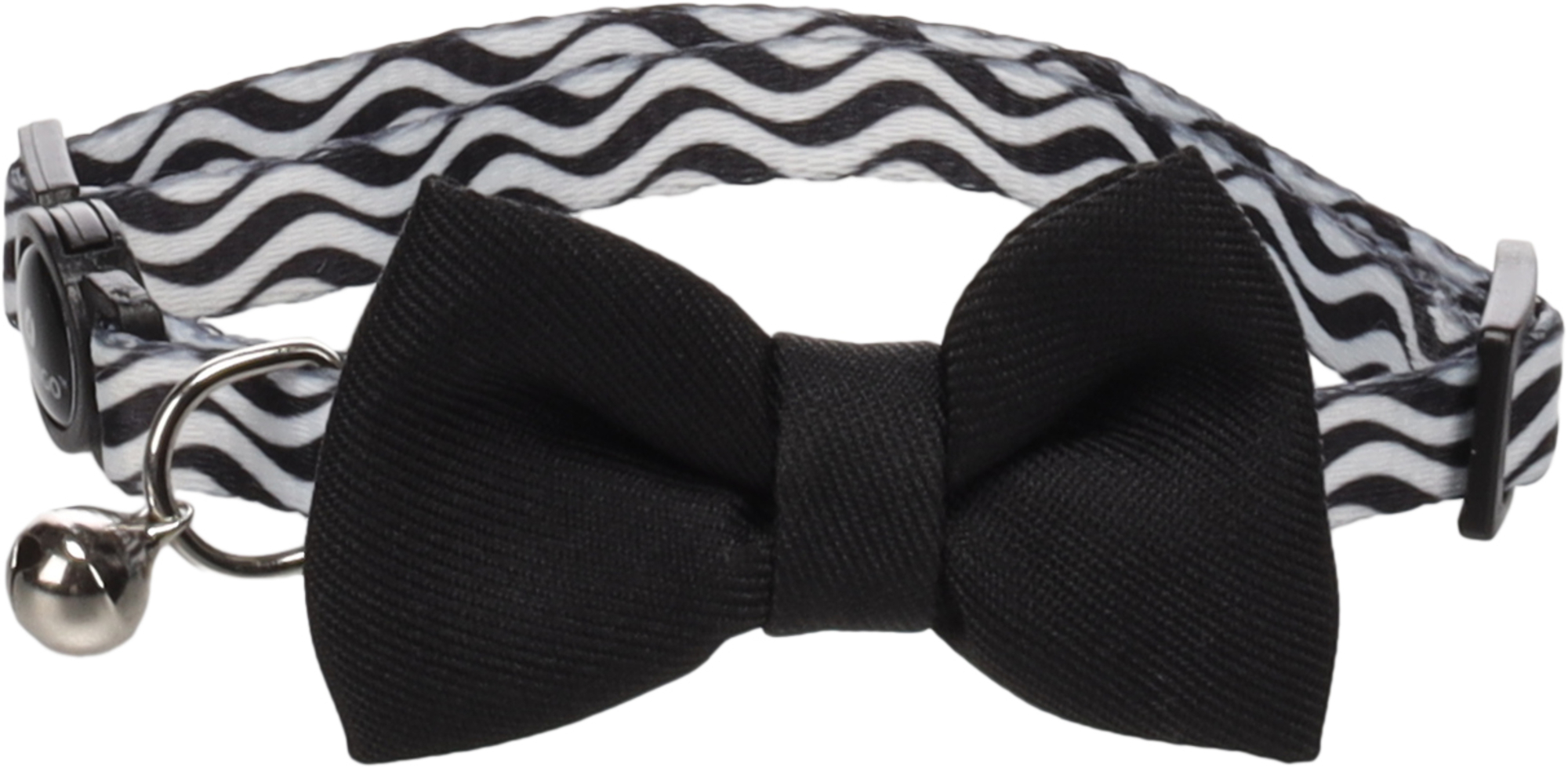 Flamingo Collare con fiocco Kamil Nero