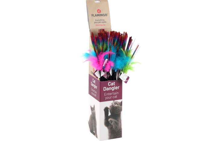 Flamingo Toy Glitsa Dangler Multiple colours